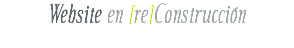 Website en [re]Construcción